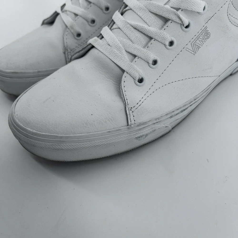 Vans minimalist white